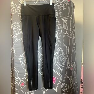 Old Navy Active High-Rise Black Leggings size large